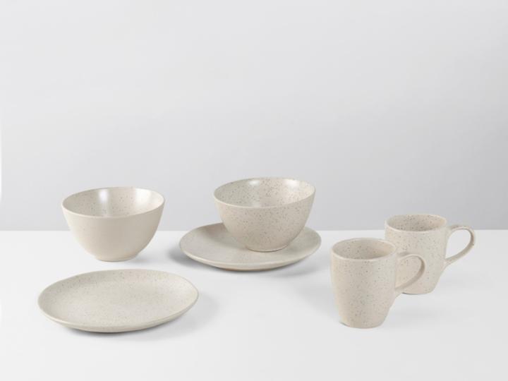 Actual product image Broste Copenhagen Nordic Vanilla breakfast set for two (6 pcs.)
