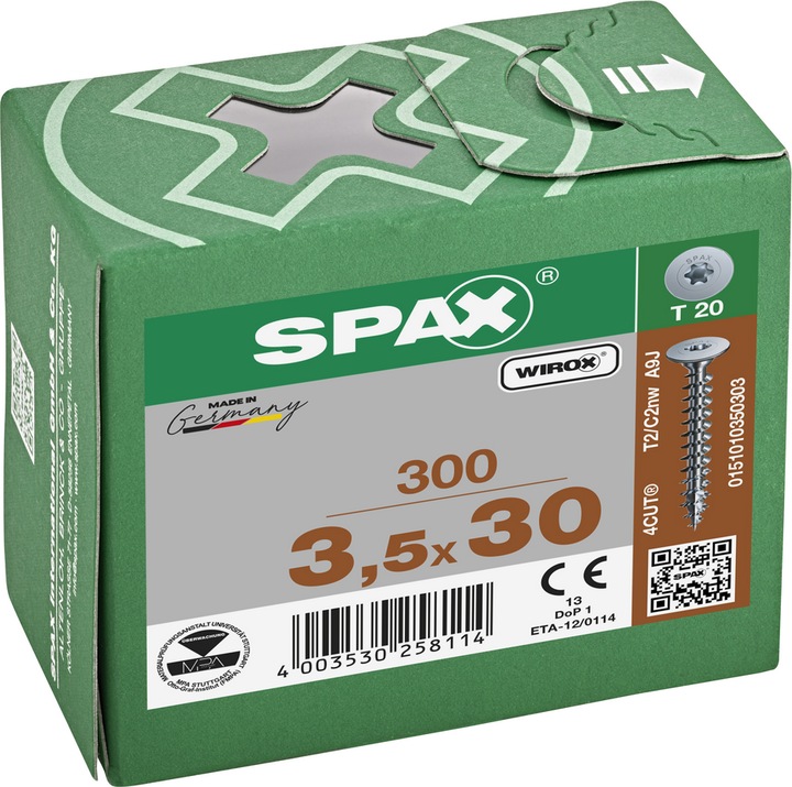Immagine prodotto Spax Viti per schienali (300 Viti per pezzo)