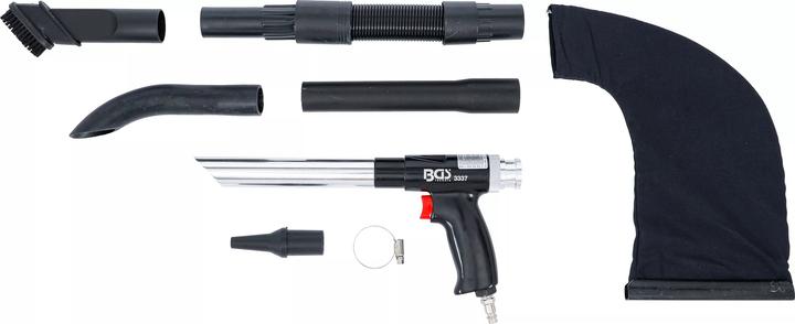 Image du produit BGS Pistolet à air comprimé aspirant et soufflant | réversible | 8 pièces