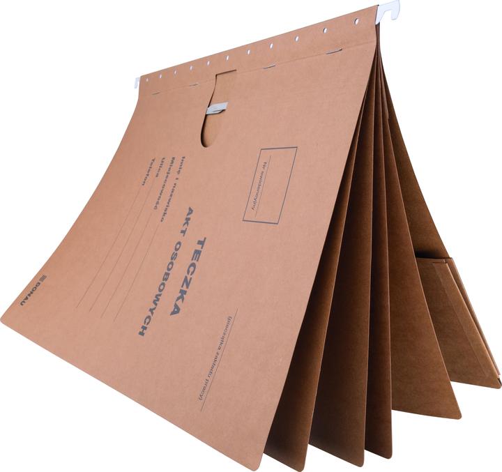 Produktbild Donau Hängemappe für personalakten, karton, 5 trennblätter, a4, 230g/m2, braun