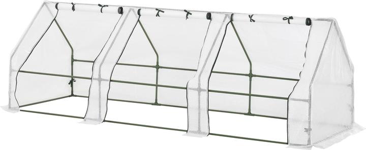Produktbild Outsunny Folientunnel mit 3 Türen