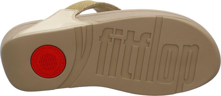 Actual product image Fitflop Lulu Shimmerlux Toe Post Sandals (39)