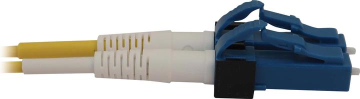 Actual product image Eaton 400G Singlemode 9/125 OS2 Switchable Fibre Optic Cable 12F MTP/MPO-APC to 4x Duplex (3 m)