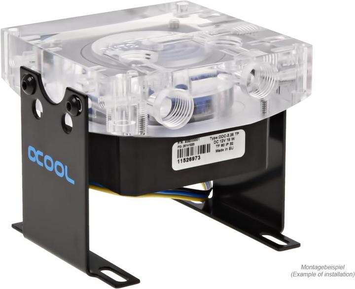 Produktbild Alphacool Eisdecke Laing DDC Plexi Aufsatz V.2