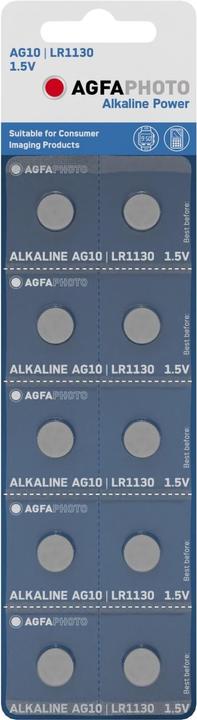 Produktbild AGFAPHOTO Alkaline Power (10 Stk., AG10)