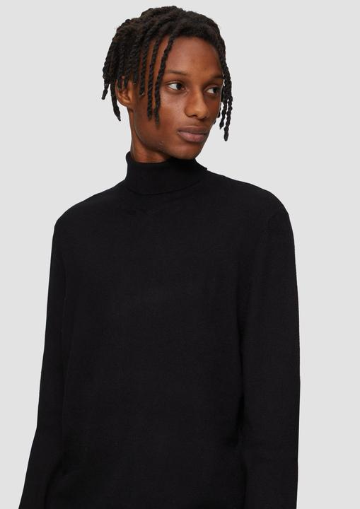 Immagine prodotto S.Oliver Strickpullover Slim-Fit-Pullover mit Rollkragen (S)