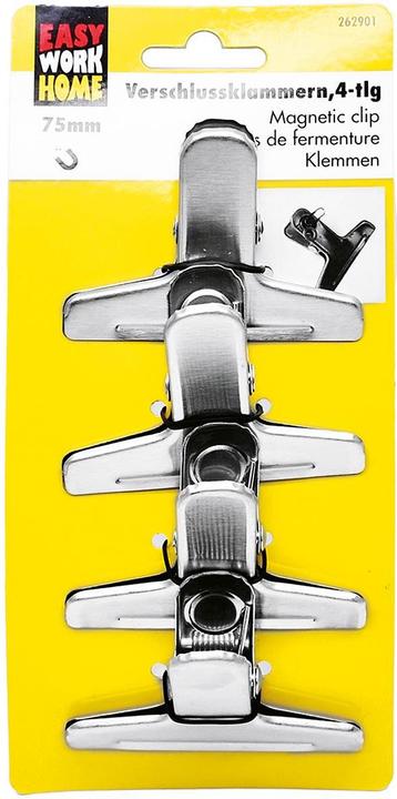 Actual product image Easy Work Closure clips (4 x)