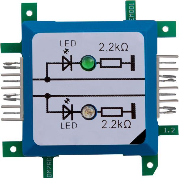 Image du produit Allnet BrickRknowledge Double LED à la masse, vert / bleu / signal connecté (Divers)