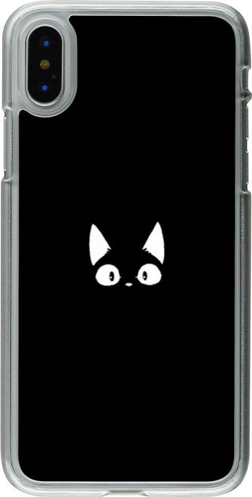 Immagine prodotto PhoneLook Coque trasparente Gatto divertente su nero (Apple iPhone X, Apple iPhone XS)
