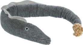 Actual product image Trixie BE NORDIC eel Karl, plush/rope, 75 cm (Plush toy dog)