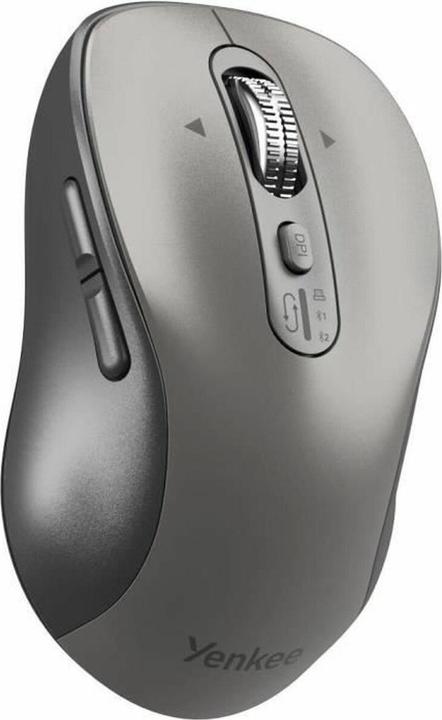 Actual product image Yenkee YMS 2010SR WL GYRO grau / kabellose optische Maus / 3200 DPI / 6 Tasten / 2,4 GHz / BT (Wireless)
