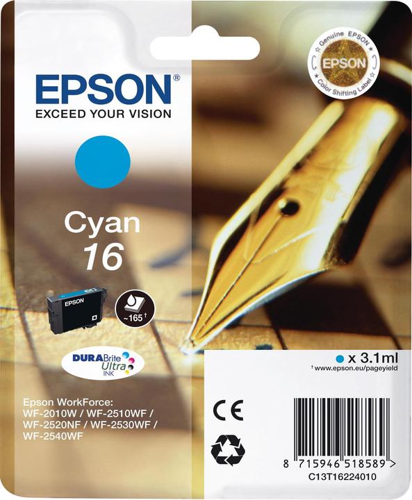 Produktbild Epson 16 DuraBrite Ultra (C)