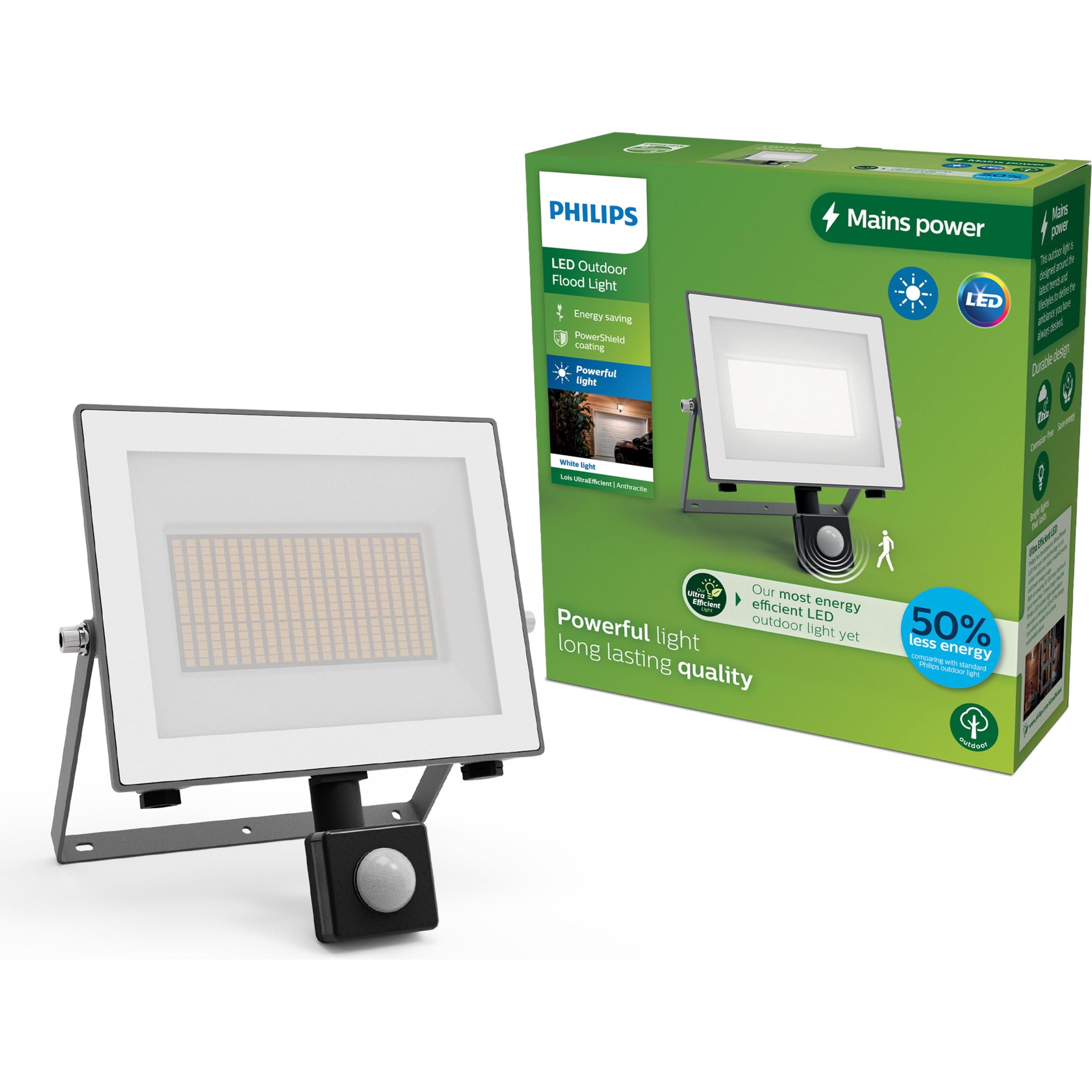 Philips, Fassadenbeleuchtung, Outdoor Ultra-Efficient Flutlicht Lois (4450 lm, IP65)