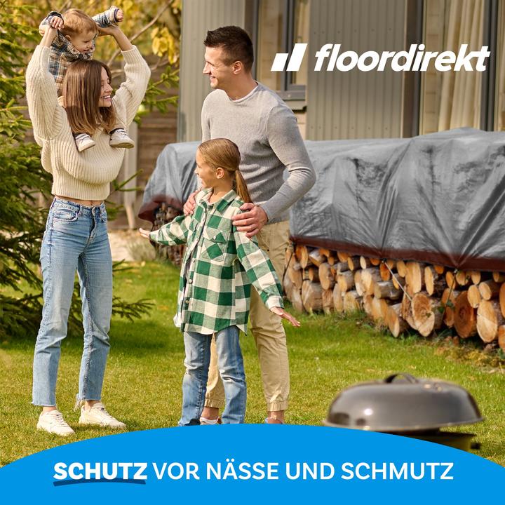 Produktbild Floordirekt Abdeckplane 80 g/m² (6 x 1.50 m)