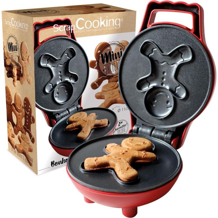 Actual product image ScrapCooking Mini Waffle Factory Lebkuchenmann
