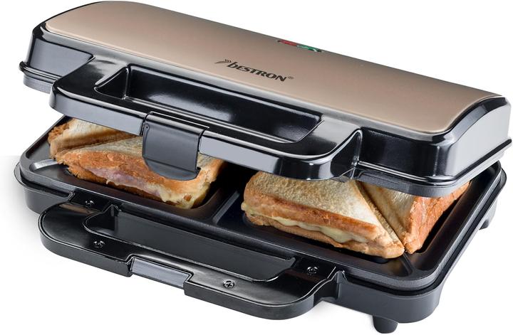 Bestron Appareil à sandwich XL