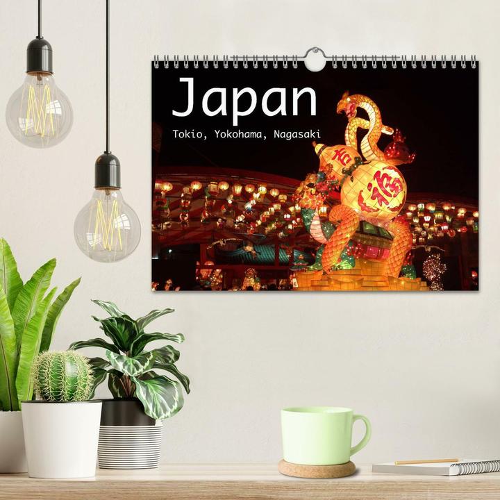 Immagine prodotto Japan - Tokio, Yokohama, Nagasaki (Wandkalender 2025 DIN A4 quer), Monatskalender (A4)