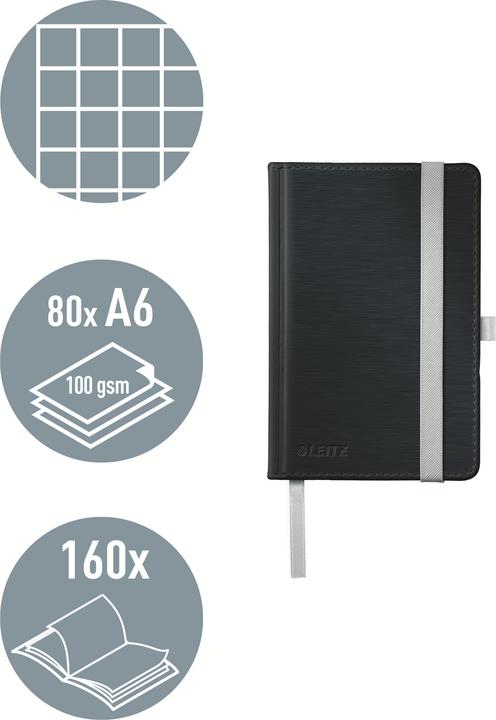 Produktbild Leitz Notizbuch Style (A6, Kariert, Harter Einband)