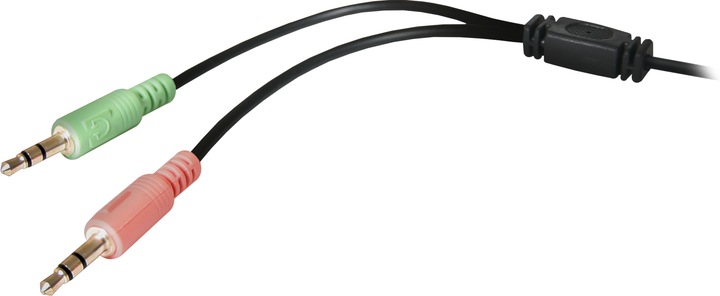 Actual product image Defender Warhead G-260 Headset Head-band connector Black, Red (Cable)