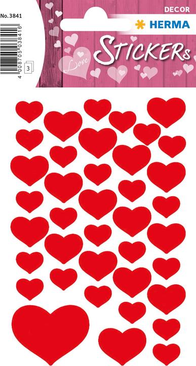 Produktbild HERMA Sticker Herzen