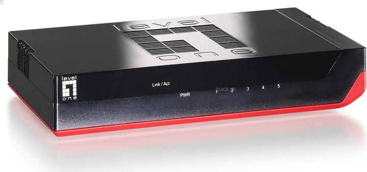 LevelOne GSW-0507 Network Switch Unmanaged Gigabit Ethernet (10/100/1000) (5 ports)