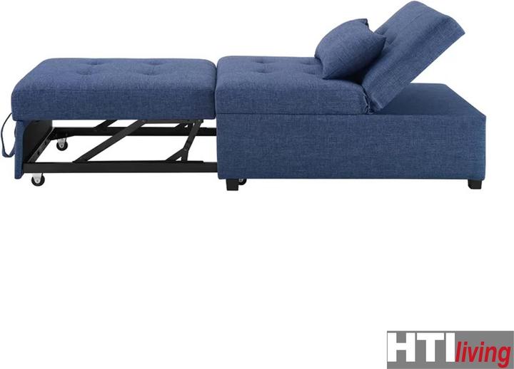 Produktbild HTI-Living Schlafsessel Magarete Blau