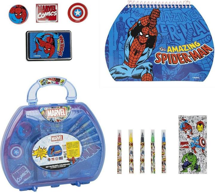 Papierwaren-Set Blau Aktentasche