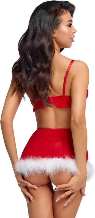 Produktbild Cottelli Collection Set X-Mas Top+Rock (L)