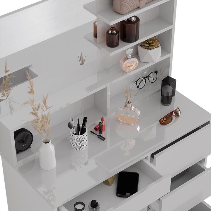 Image du produit Vicco Sherry mit Hocker (90 x 40 x 75 cm)