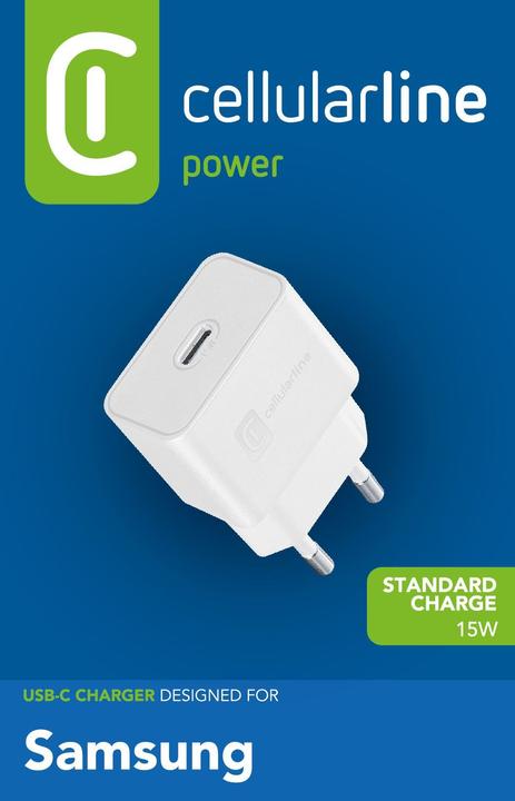 Actual product image Cellularline USB-C Charger 15W (15.03 W)