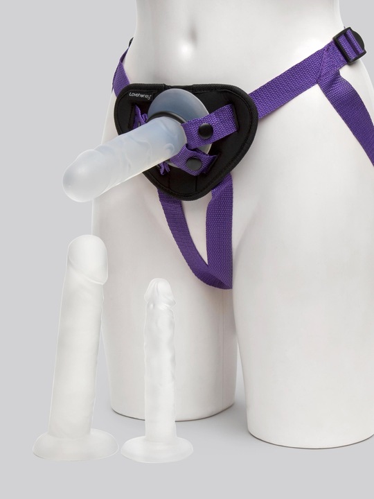 Produktbild Lovehoney Triple Strapon-Harness-Set (3 Dildos)