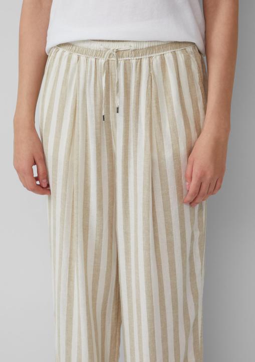 Image du produit S.Oliver Hose Leichte Leinenmix-Hose mit Elastikbund (46)