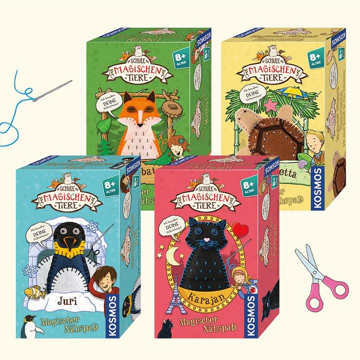 Actual product image Kosmos The School of Magical Animals - Magical Sewing Fun Henrietta