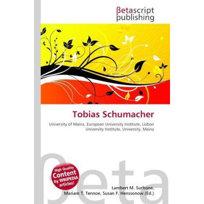 Tobias Schumacher, Fachbücher von Susan F. Marseken, Lambert M. Surhone, Miriam T. Timpledon