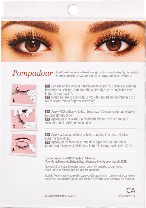 Produktbild KISS Lashes - Blowout Lash Multipack No.2 Pompadour (Künstliche Wimpern)