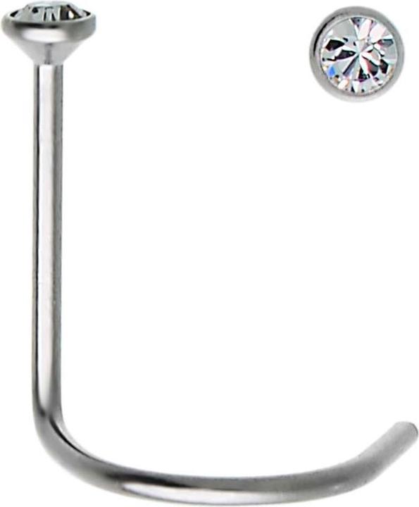 Produktbild Bijouteria Nasenpiercing (Edelstahl, Kristall)