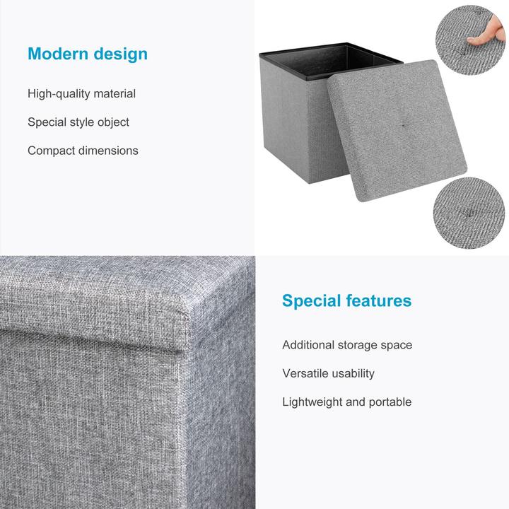 Actual product image Intirilife Foldable stool