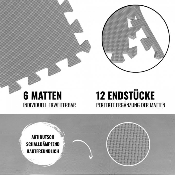 Produktbild Gorilla Sports Schutzmattenset (1.20 cm)