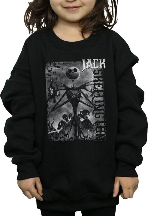 Image du produit Disney - Sweat NIGHTMARE BEFORE CHRISTMAS SKELLINGTON - Fille (116)