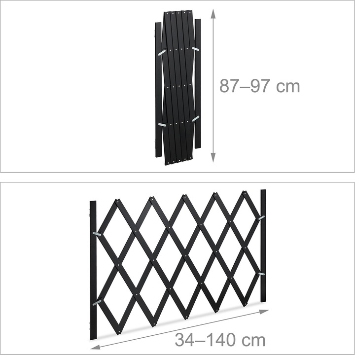 Immagine prodotto Relaxdays Barriera per cani (34 cm)