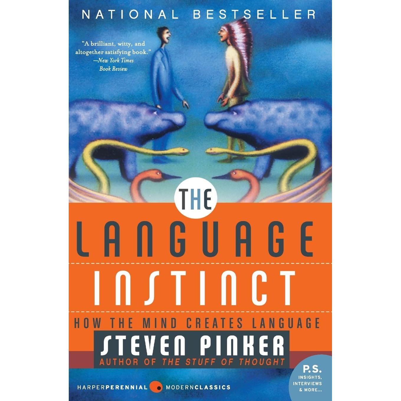 The Language Instinct, Fachbücher von Steven Pinker