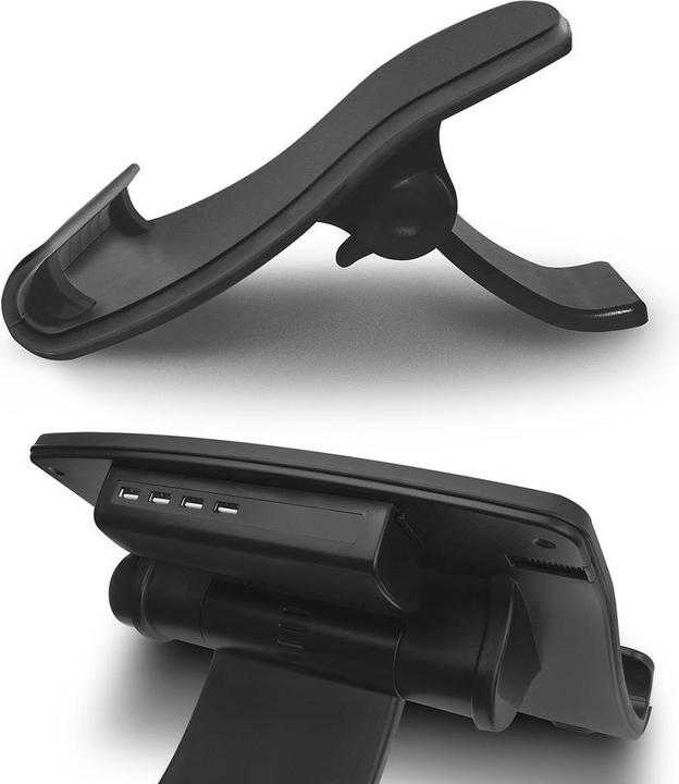 Image du produit ACT Support pour ordinateur portable, jusqu'à 17", hauteur réglable (6 positions), hub 4 ports