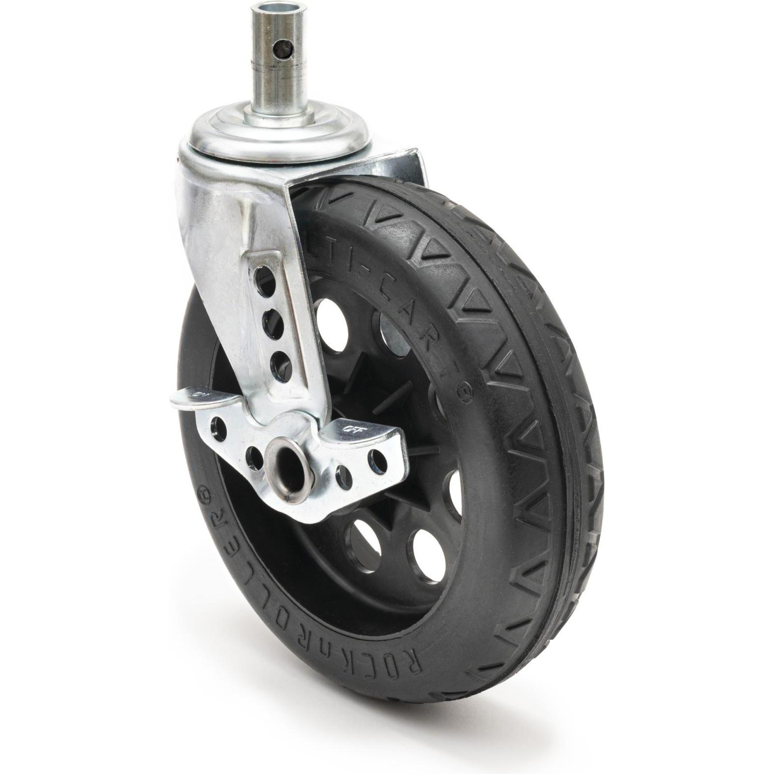 RocknRoller Rock N Roller - RCSTR8X2BK - 8x2 R-Trac Caster with Brake (fits R12 Stealth) (Ricambi), Bauletti + Case audio