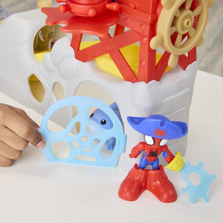 Actual product image Saf Spidey Island Playset