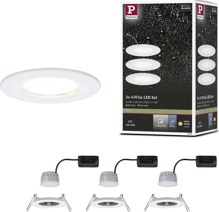Produktbild Paulmann Einbauleuchte Nova Set (460 lm)