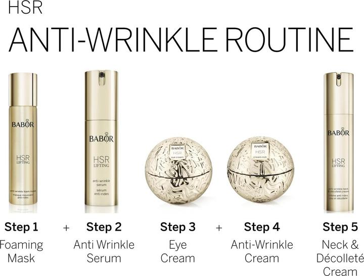 Actual product image Babor HSR Lifting Neck & Décolleté Cream (50 ml, 24h cream)