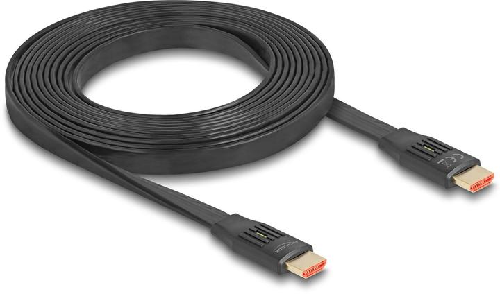 Image du produit Delock Câble plat HDMI haute vitesse 48 Gbps 8K 60 Hz 3 m (3 m)
