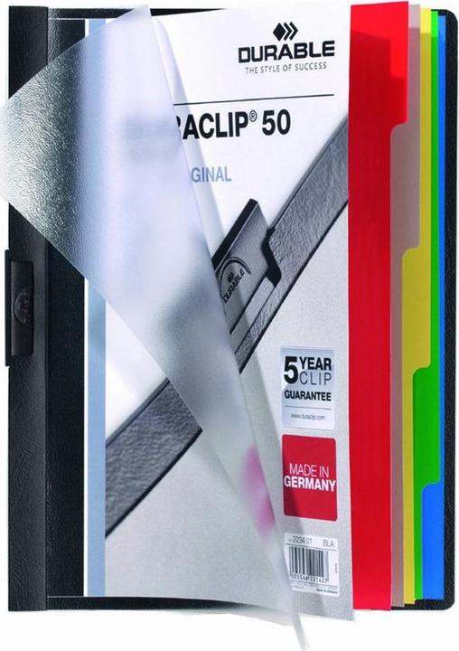 Actual product image Durable DURACLIP - Index A4 (A4, 1x)