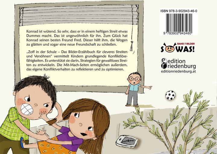 Produktbild Zoff in der Schule - Das Bilder-Erzählbuch für cleveres Streiten und Versöhnen (Deutsch, Sigrun Eder, 2014)