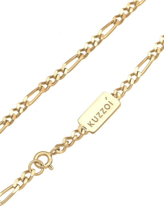Immagine prodotto Kuzzoi Catena di base, Figaro (Argento 925, 50-60 cm)